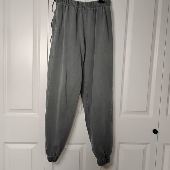 John Galt Women's Dark Grey Rosa High-Rise Fit Elasticwaist Jogger Sweatpants - Picture 1 of 6